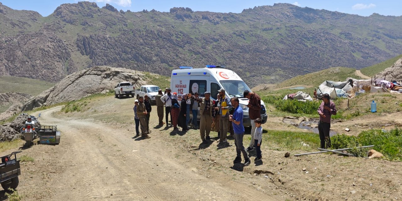 Şırnak'ta Yaylada Fırtına Çıktı: 8 Çadır Uçtu, Bir Kadın Yaralandı