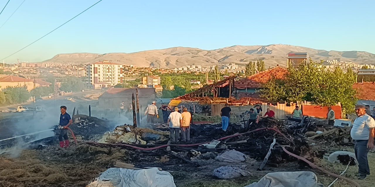 Malatya'da Saman Yangını Paniğe Yol Açtı: Bir Kişi Dumandan Etkilendi