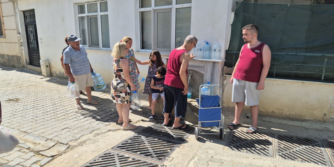 Tekirdağ'da tatil beldesinde susuzluk isyanı: "Tuvalete bile gidemiyoruz!"