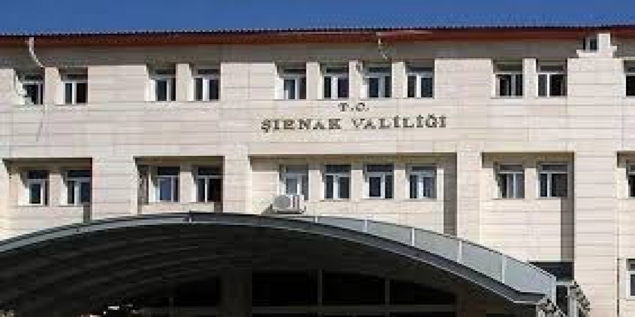 Şırnak'ta 3 Bölge'ye Yasak Getirildi