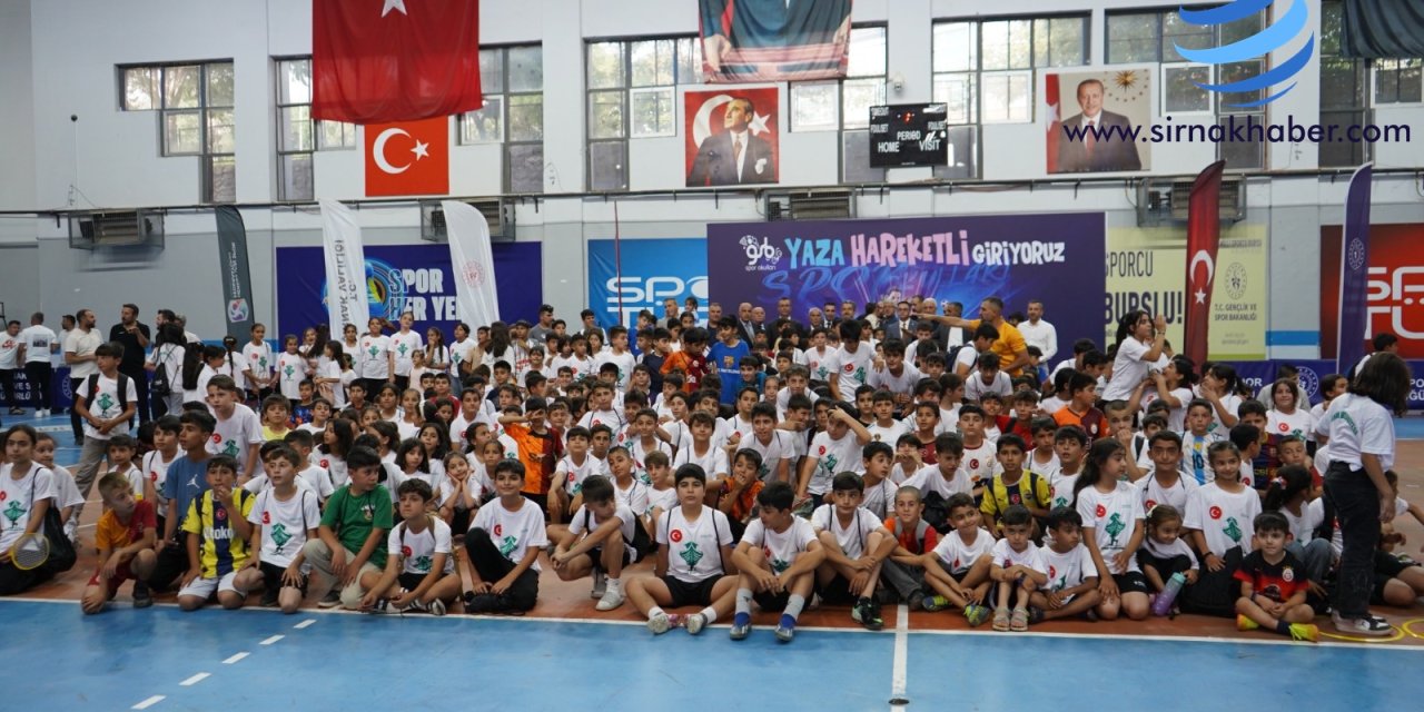 Şırnak’ta GSB Spor Okulları ve Engelsiz Spor Okulları Törenle Açıldı