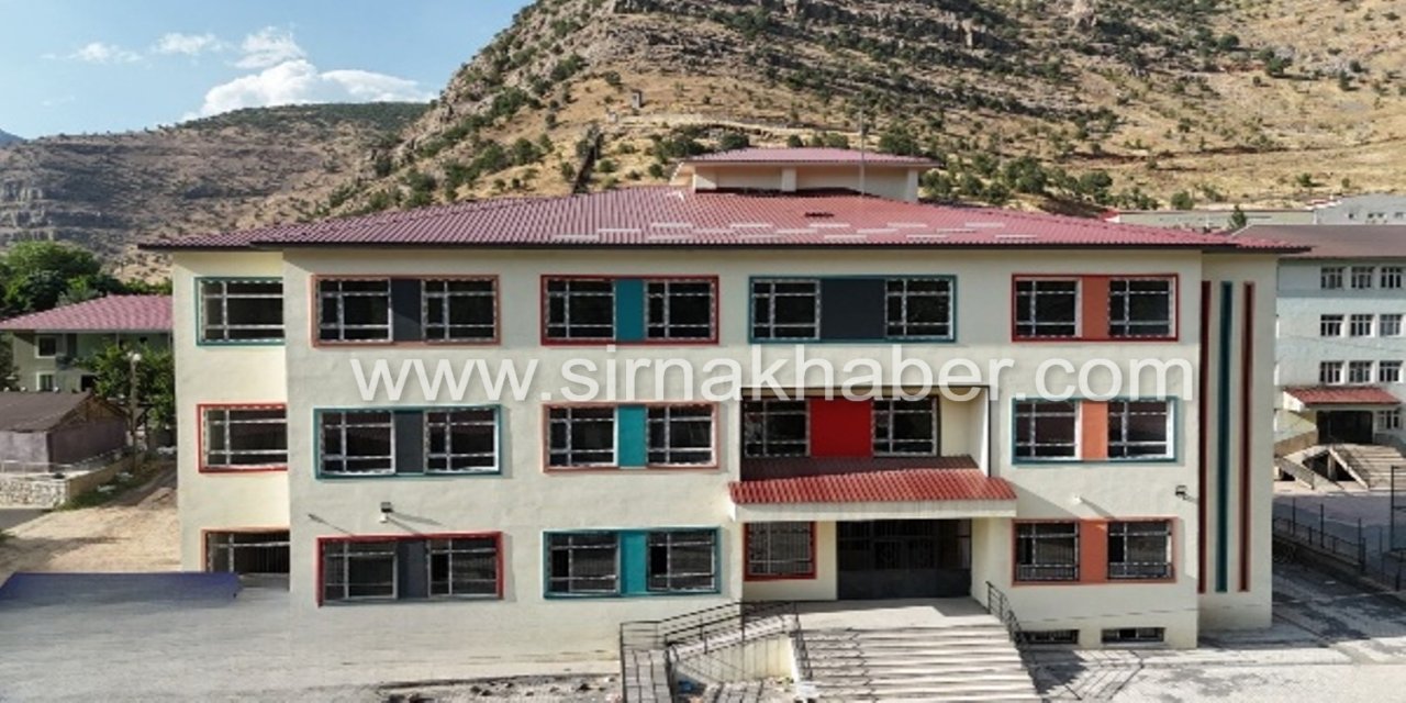 Şırnak'ın Beytüşşebap İlçesine Modern Bir Eğitim Yuvası