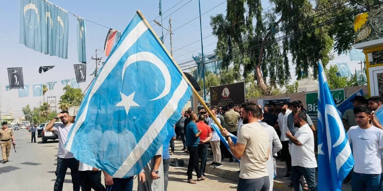 Kerkük'te Türkmenlerin yerel yönetim protestosu sürüyor