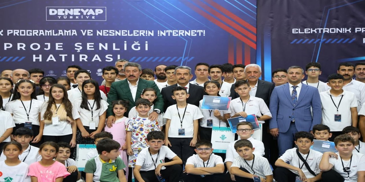 Şırnak’ta Geleceğin Mucitleri Deneyap Şenliği’nde Buluştu!