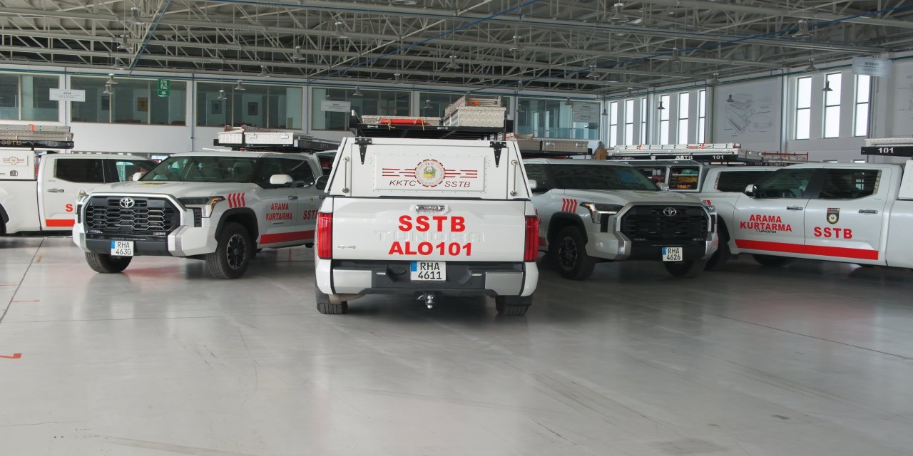 KKTC'ye Yerli Arama-Kurtarma Araçları Teslim Edildi: Tamamen Özgün Çözüm