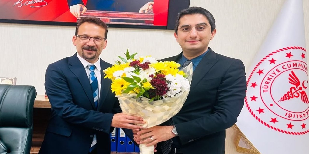 Cizre Devlet Hastanesinin yeni Başhekimi Halit Sapan göreve başladı