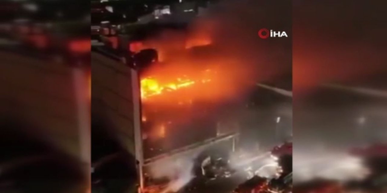 Irak'ta alışveriş merkezinde yangın faciası: 50 ölü
