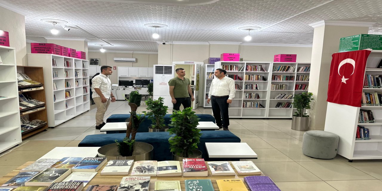 Kaymakam Çağlar Partal'dan İlçe Kütüphanesine Ziyaret