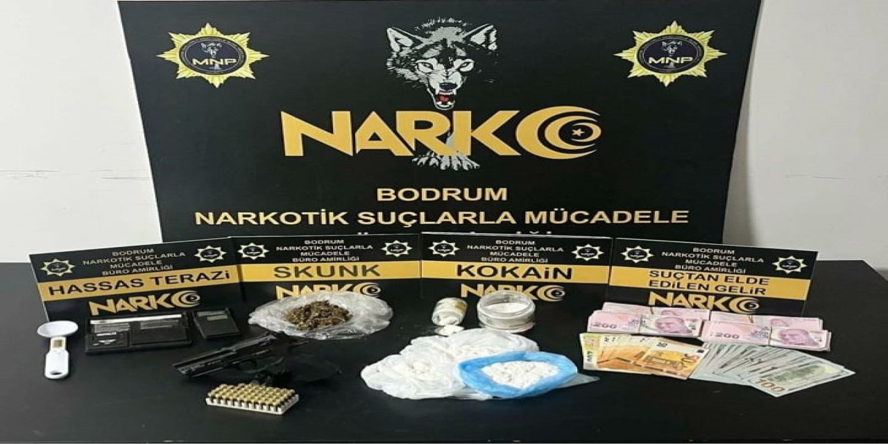 Avrupa'dan Bodrum'a uyuşturucu sevkiyatına darbe: 9 gözaltı