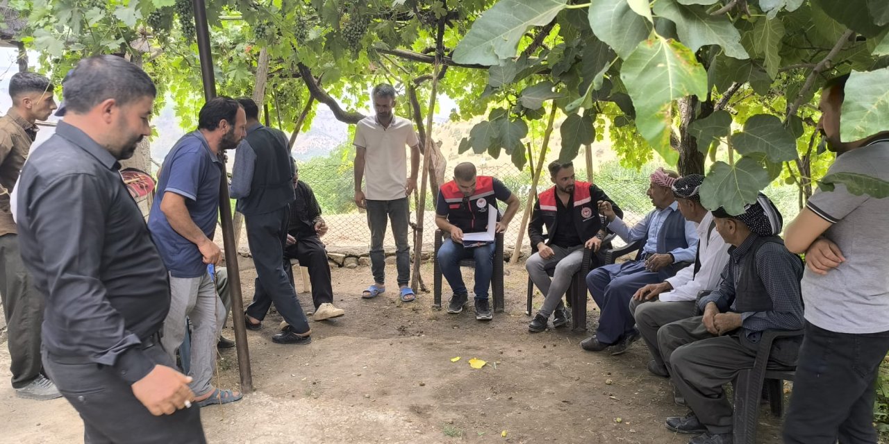 Şırnak’ta Hayvan sahiplerine, Hayvan Hastalıkları ve Hayvancılık Desteklemeleri Anlatıldı