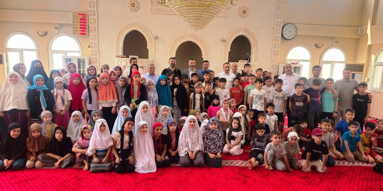 Kaymakam Partal'dan Yaz Kur'an Kursu Öğrencilerine Anlamlı Ziyaret