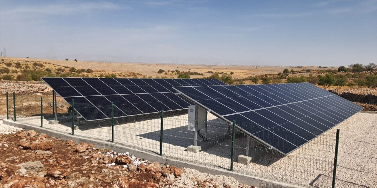 İdil’de Güneş Enerjisiyle İçme Suyuna Güç!