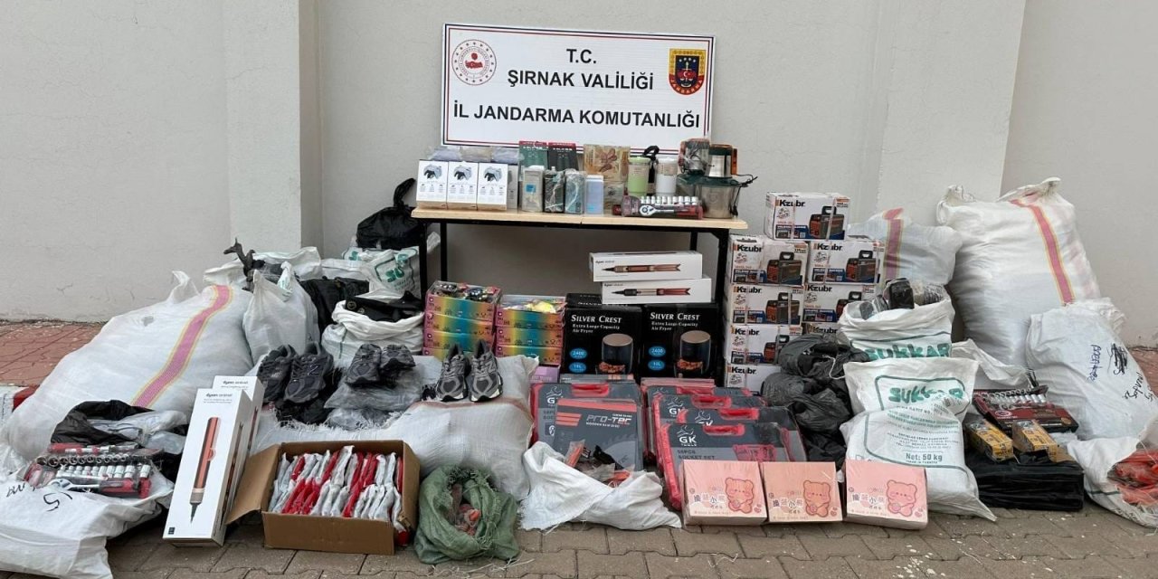 Jandarma Şırnak'ta kaçakçılığa geçit vermiyor