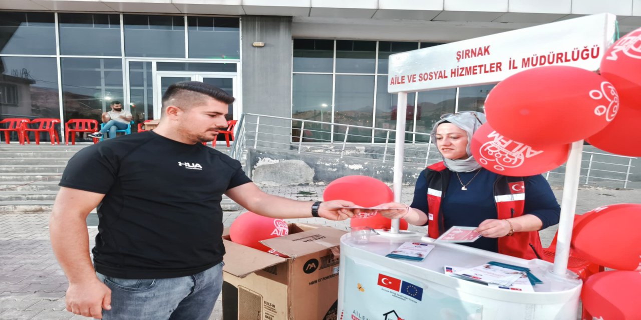 Şırnak'ta Koruyucu Aile Farkındalığı Çalışması