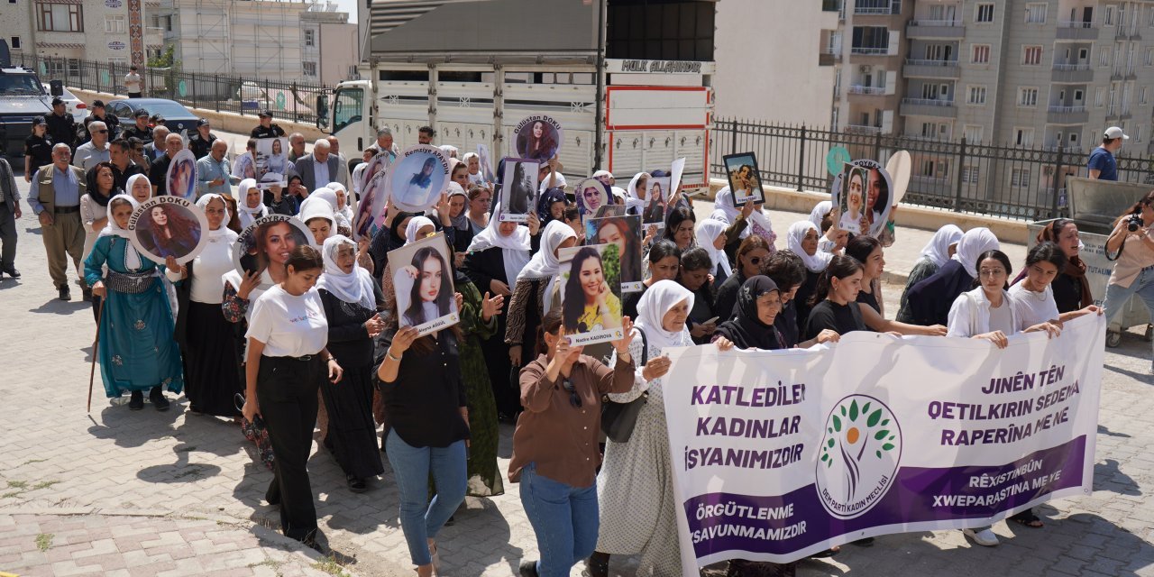 Şırnak’ta Kadın Cinayetlerine Tepki: “Katledilen Kadınlar İsyanımızdır” Yürüyüşü Düzenlendi