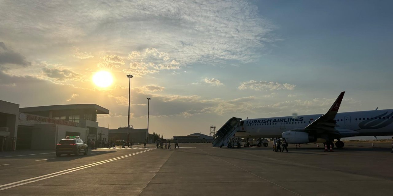 Aşırı sıcaklar Şırnak’ta uçak seferlerini iptal ettirdi