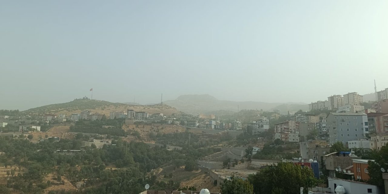 Şırnak’ta Toz Taşınımı Alarmı