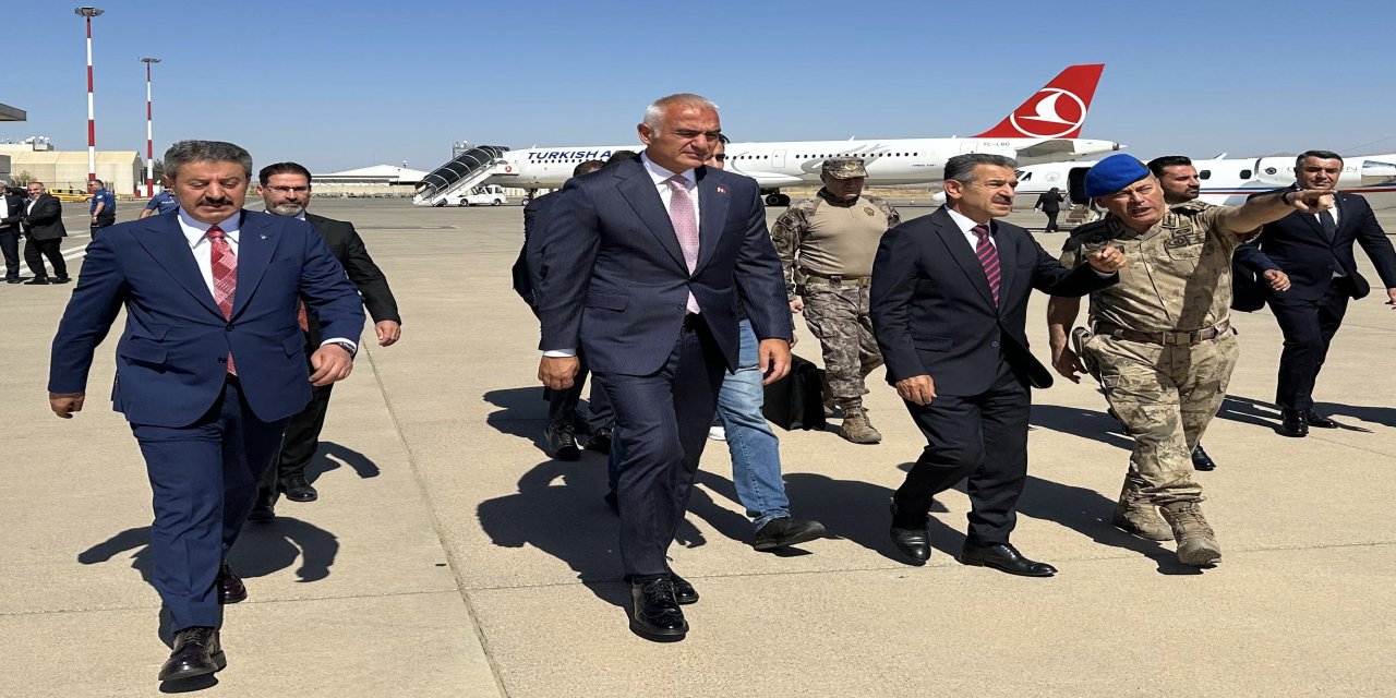 Kültür ve Turizm Bakanı Mehmet Nuri Ersoy Şırnak’ta