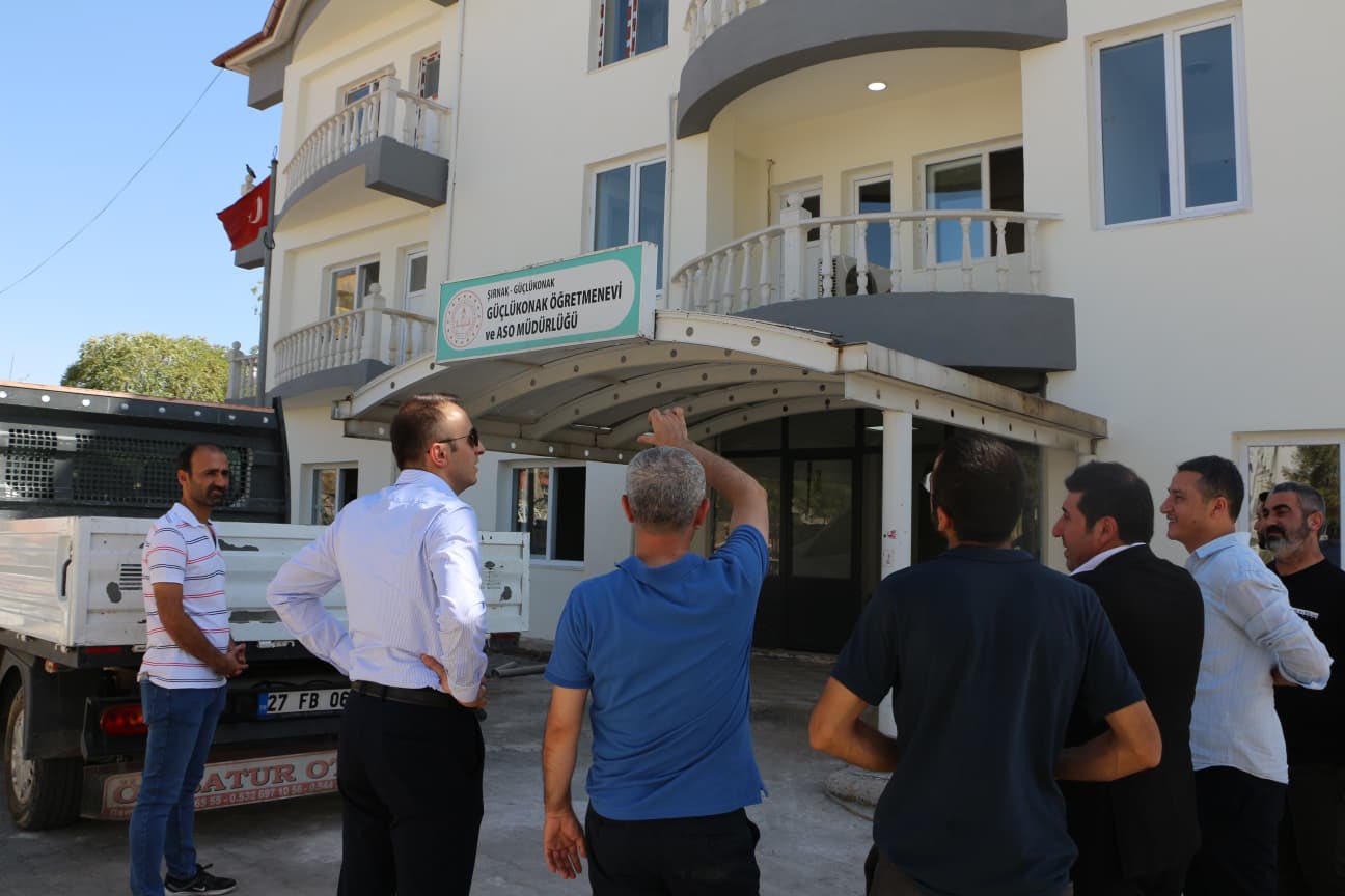 Güçlükonak Öğretmenevi Yenileniyor