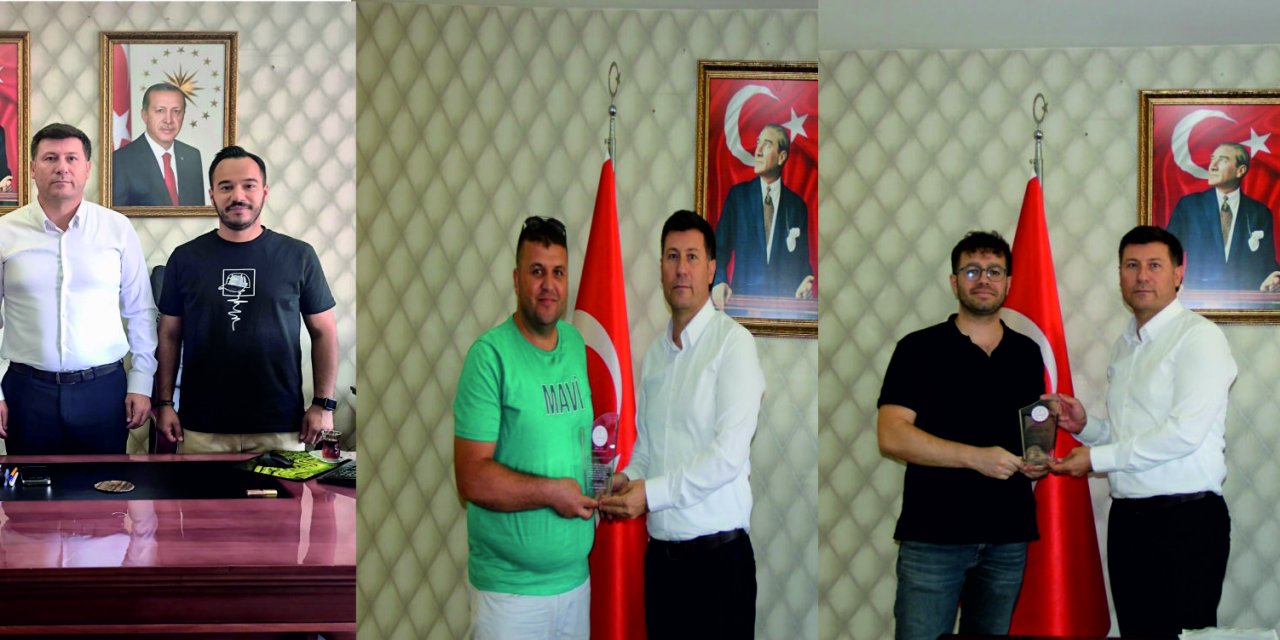 Cizre’de Tayini çıkan Eğitimciler, yeni görev yerlerine plaket ile uğurlandı