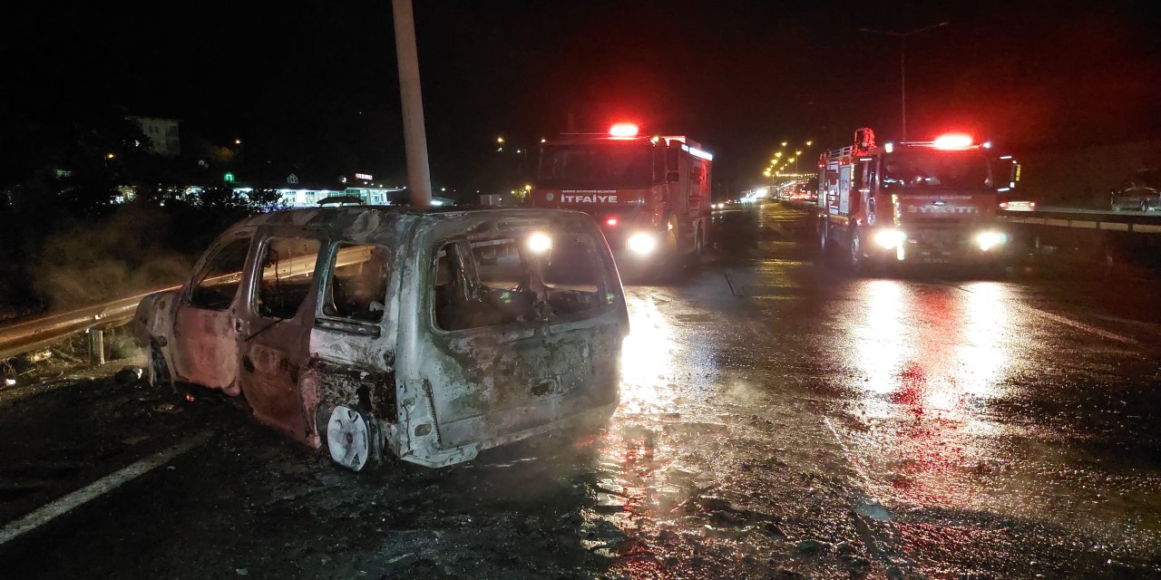Samsun'da Korkunç Kaza: Yanmaya Başlayan Tır Dehşet Saçtı