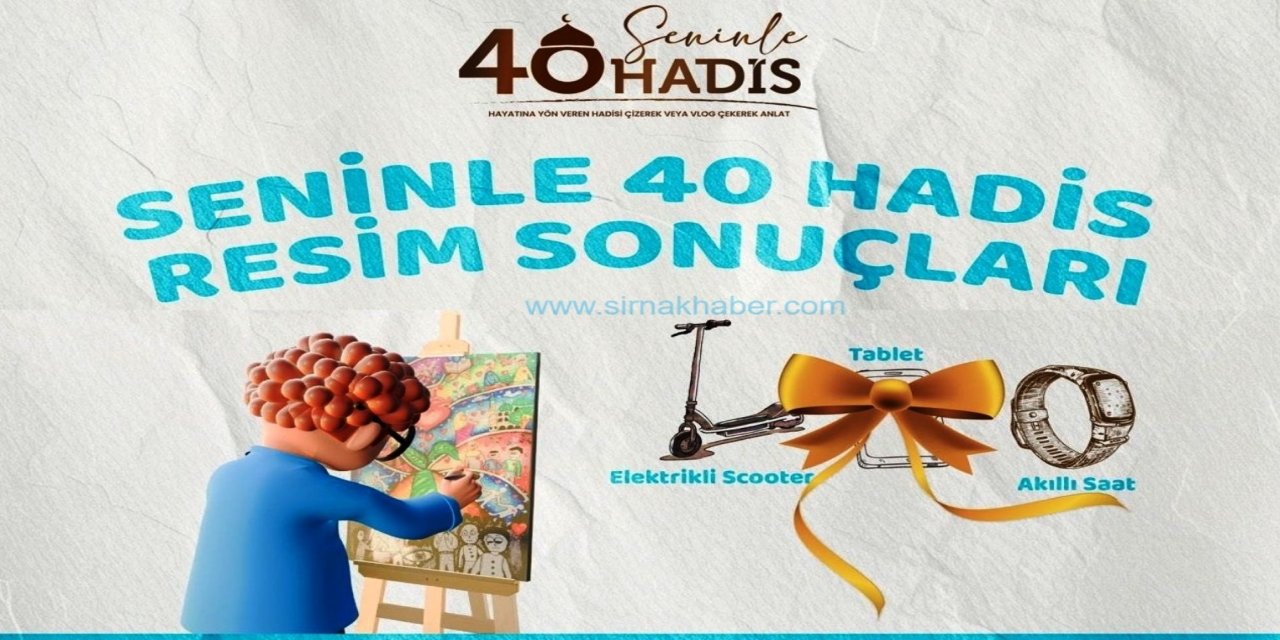 40 Hadis Yarışması'nda Şırnak'tan Büyük Başarı