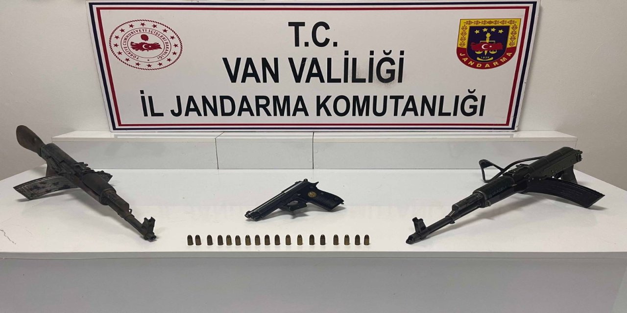 Kaçak Silahlar Jandarmaya Takıldı