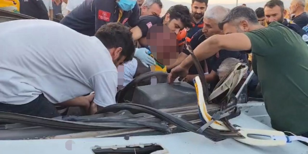 Otomobil Takla Attı: 1’i Ağır 4 Yaralı Var