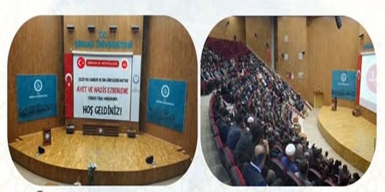 Türkiye Ayet ve Hadis Ezberleme Finali Şırnak’ta Yapılacak