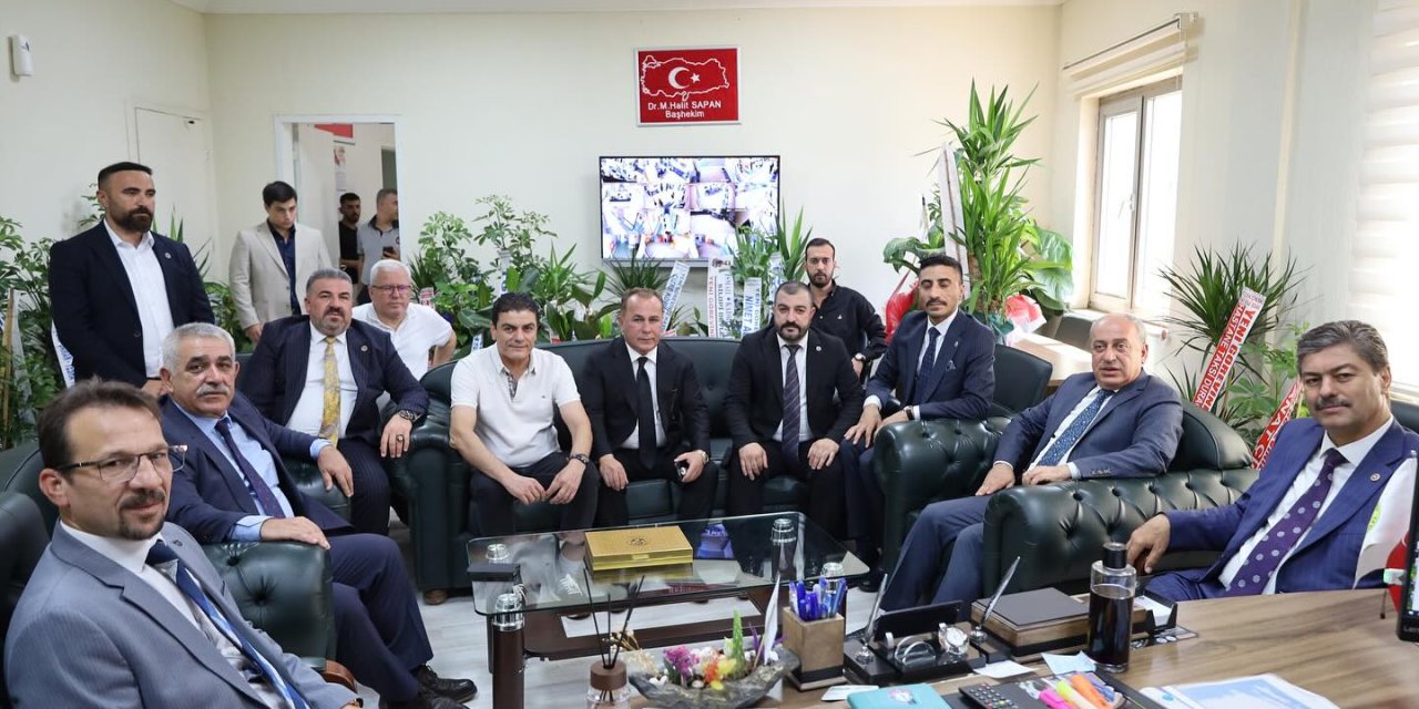 Kırşehir Milletvekili Necmettin Erkan’dan Cizre Devlet Hastanesine ziyaret