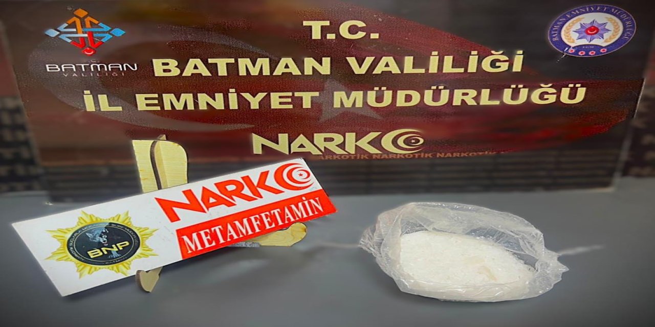 Batman’da uyuşturucu operasyonu: 1 tutuklama