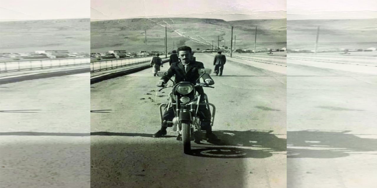 Geçmişten Bir Kare: 1960'lar Cizre'si ve Motosikletli Bir Cizreli