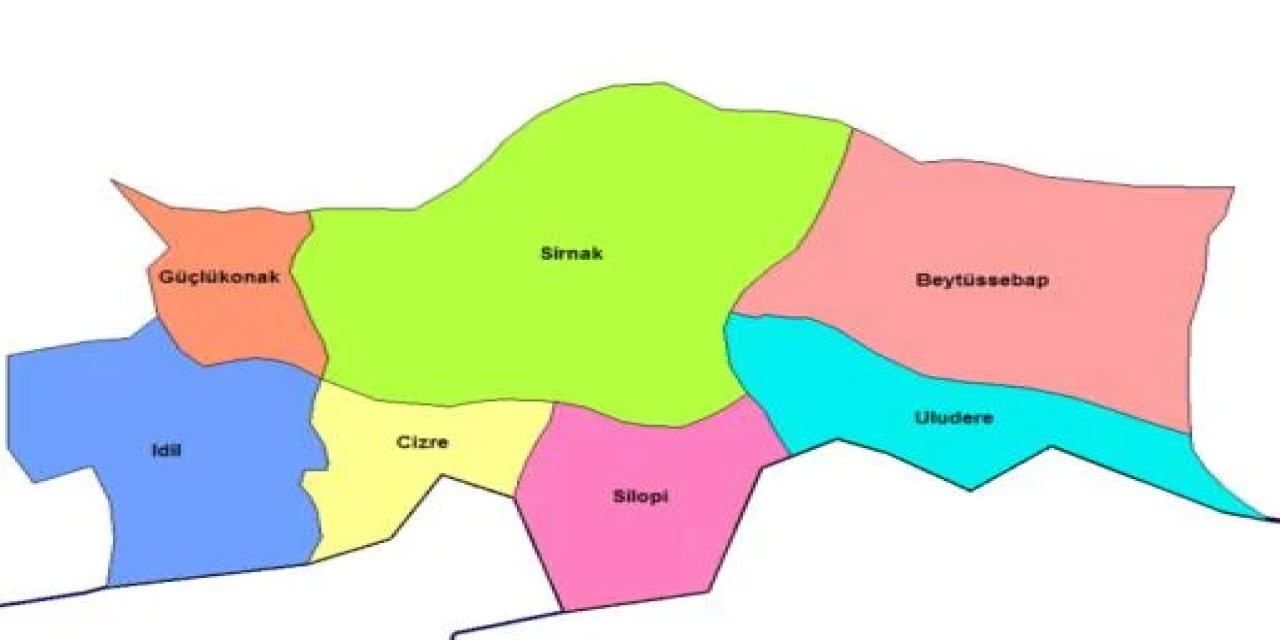 Şırnak’ın Nüfusu Yıllardır Değişmiyor! İşte Mahalle Mahalle Nüfus Oranları