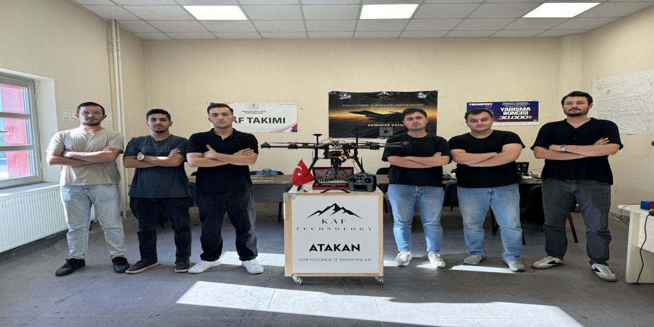 Otonom İHA geliştirdiler! KBÜ'lü gençler Türkiye'ye umut oldu