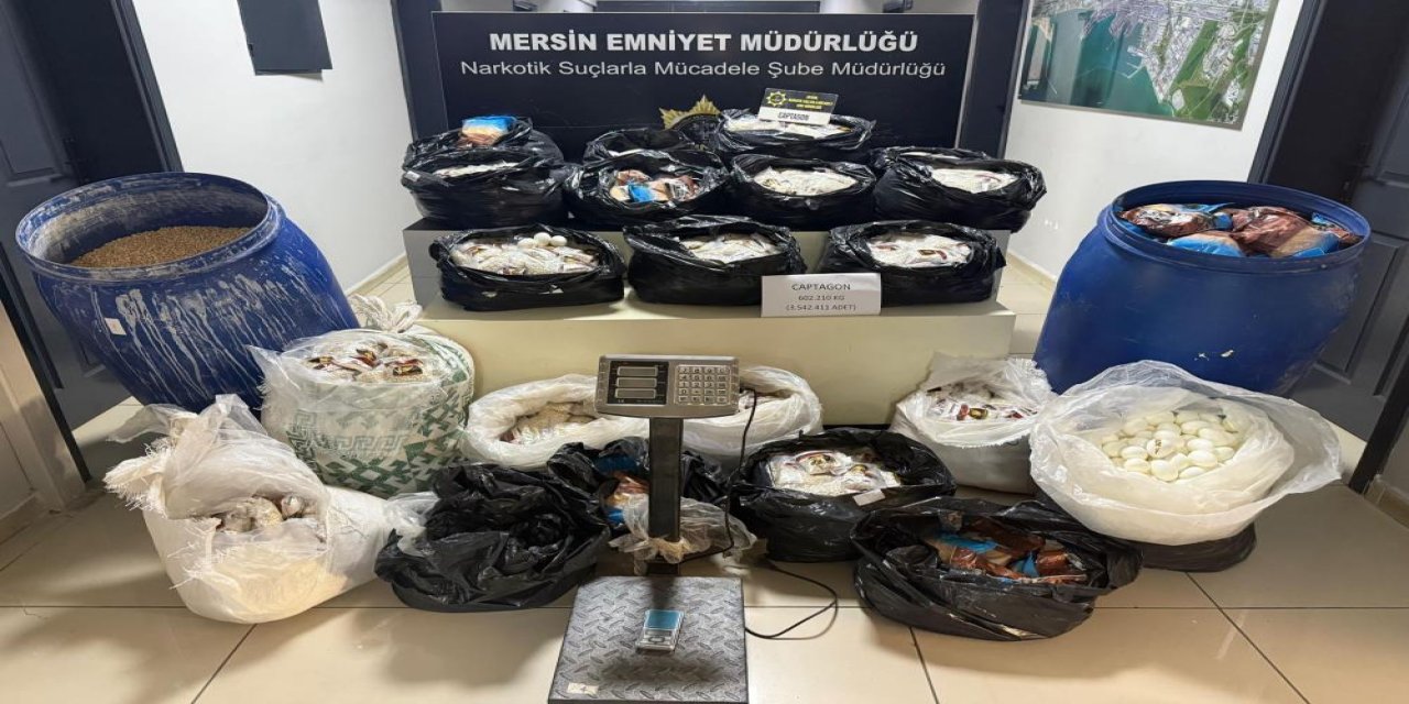 Sürpriz yumurtalardan bile uyuşturucu çıktı: 3 milyon 542 bin adet hap ele geçirildi