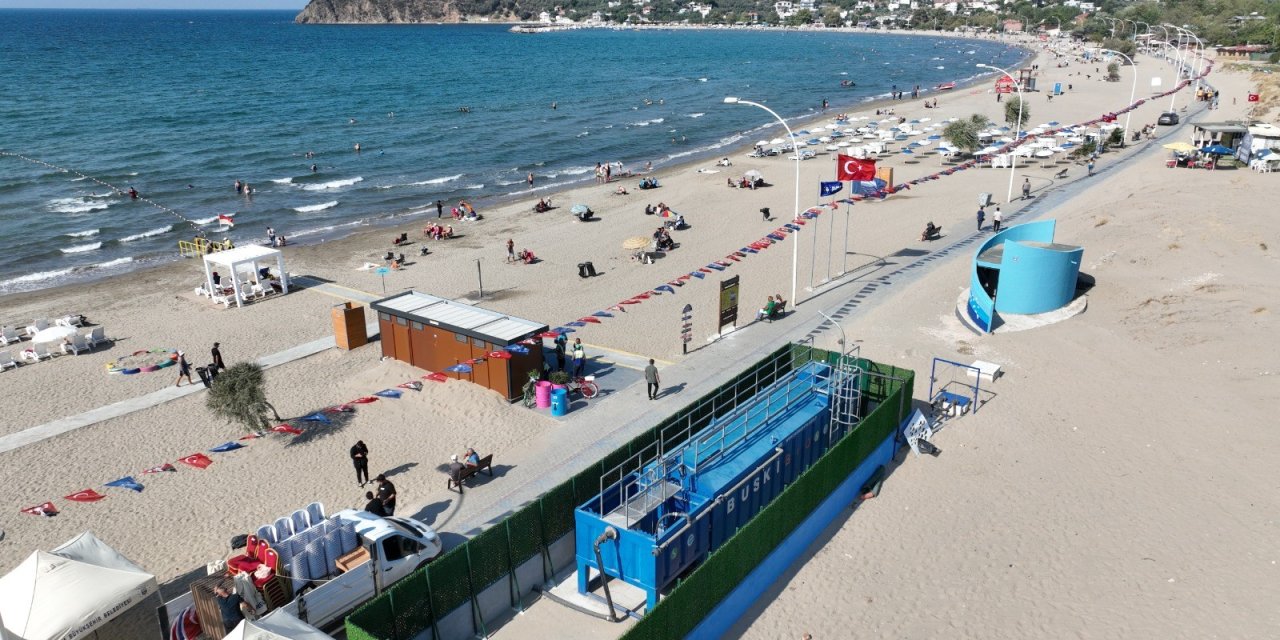 Mavi bayraklı sahile çifte koruma