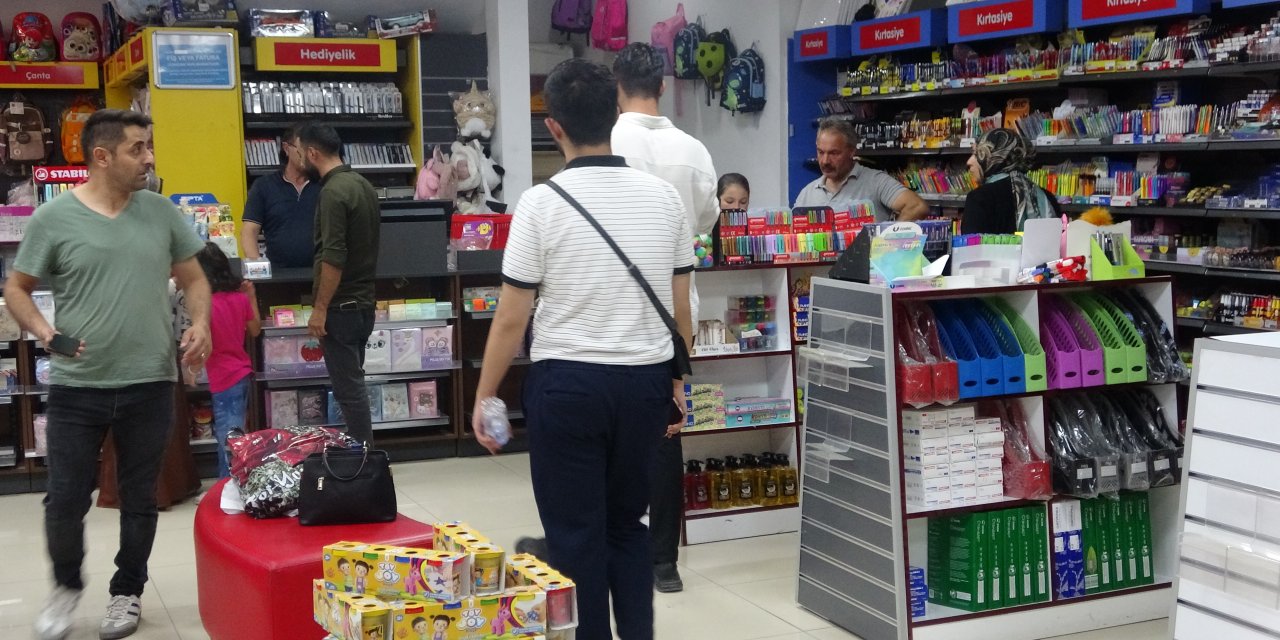 Van’da okul öncesi kırtasiyelerde hareketlilik başladı
