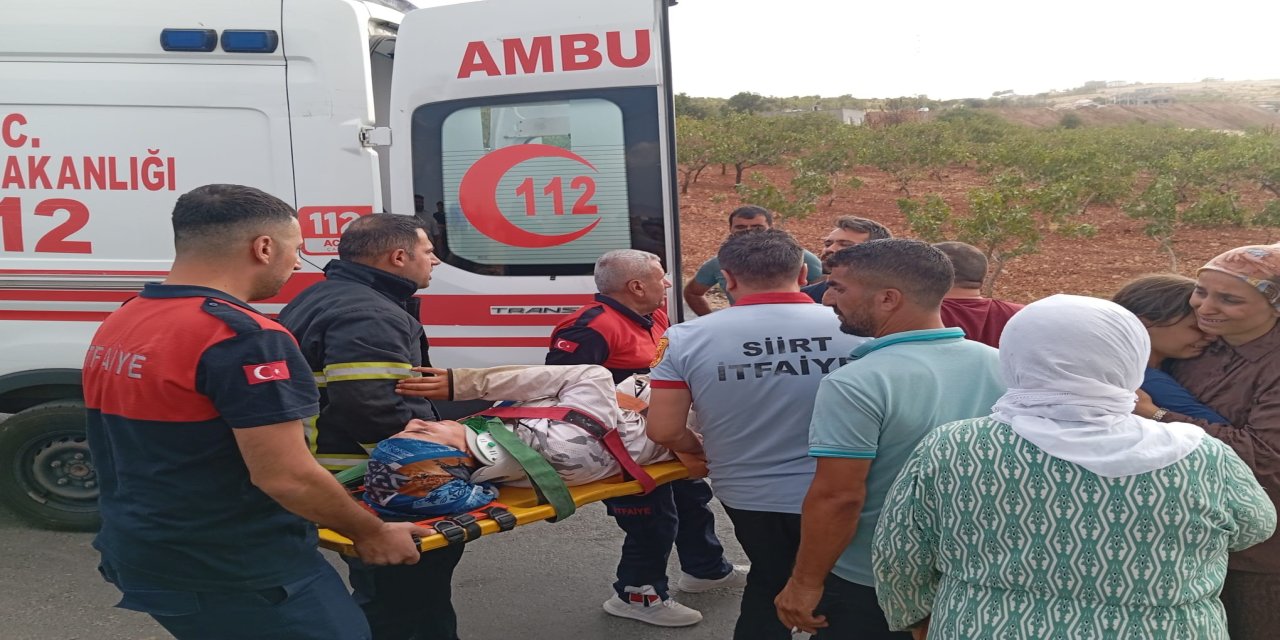 Siirt'te trafik kazası: İki araç çarpıştı, 3 yaralı