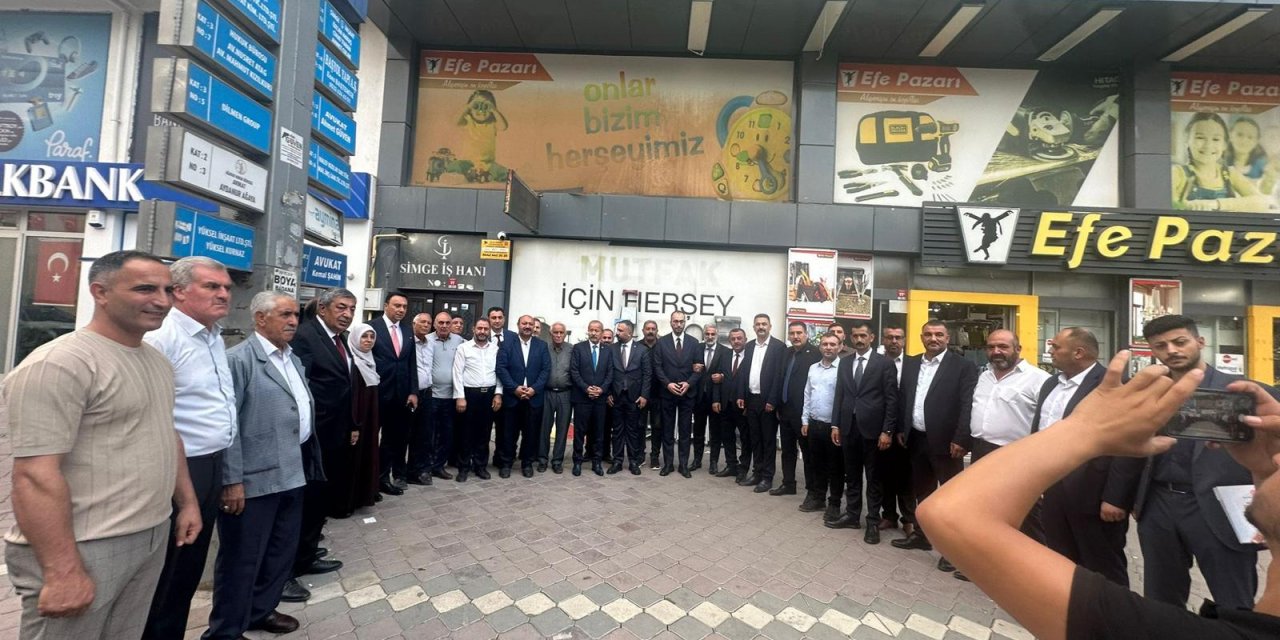 MHP heyetinden Kadim Aşiretler Federasyonuna ziyaret