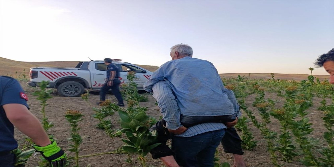 5 gündür kayıptı, dere yatağı kenarında sağ olarak bulundu
