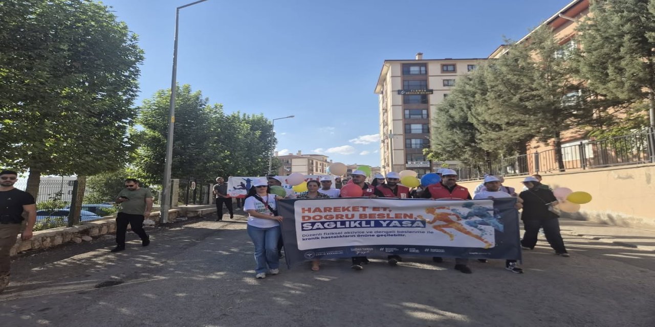 Şırnak İl Sağlık Müdürlüğü’nden Hareketli Halk Sağlığı Etkinliği