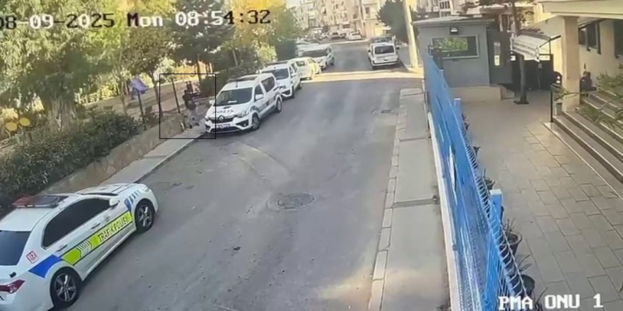 Balçova’daki saldırı anı saniye saniye görüntülendi