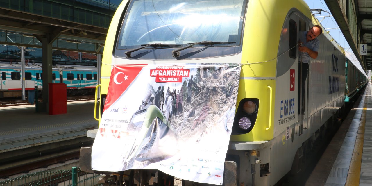 AFAD'dan Afganistan'a yardım eli: 23. İyilik Treni yola çıkıyor