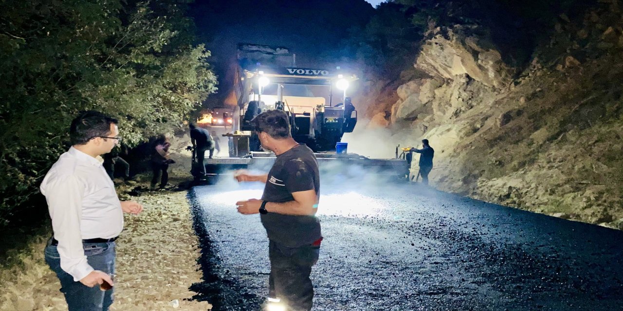 Beytüşşebap Kaymakamı Taşkıran’dan Mezra Yoluna Yakın Takip