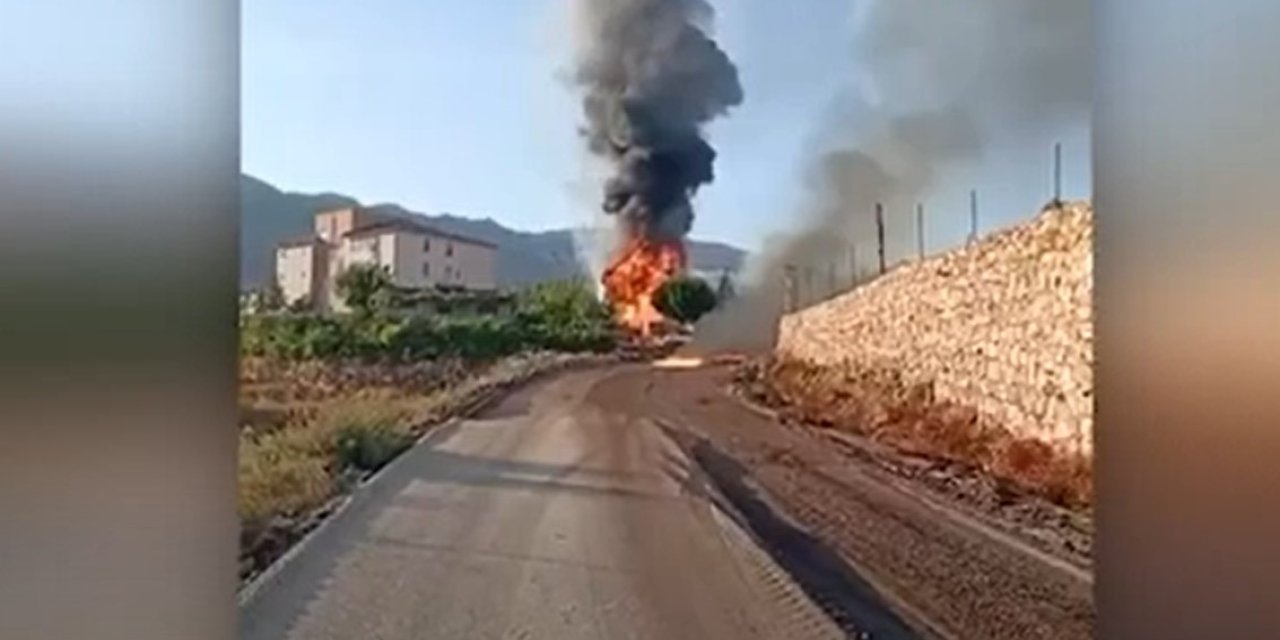 Gabar Dağı’nda Petrol Boru Hattında Patlama