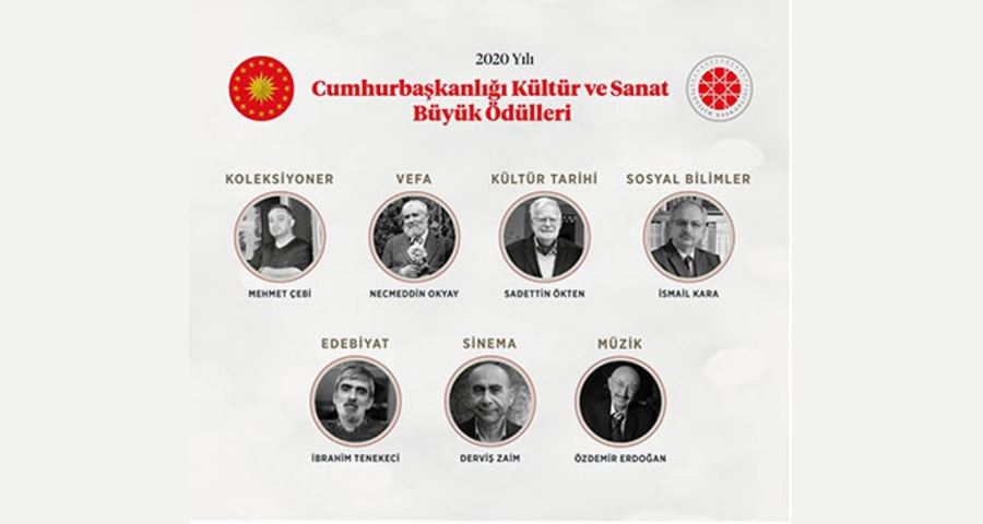 2020 YILI CUMHURBAŞKANLIĞI KÜLTÜR SANAT BÜYÜK ÖDÜLLERİ'NİN SAHİPLERİ AÇIKLANDI
