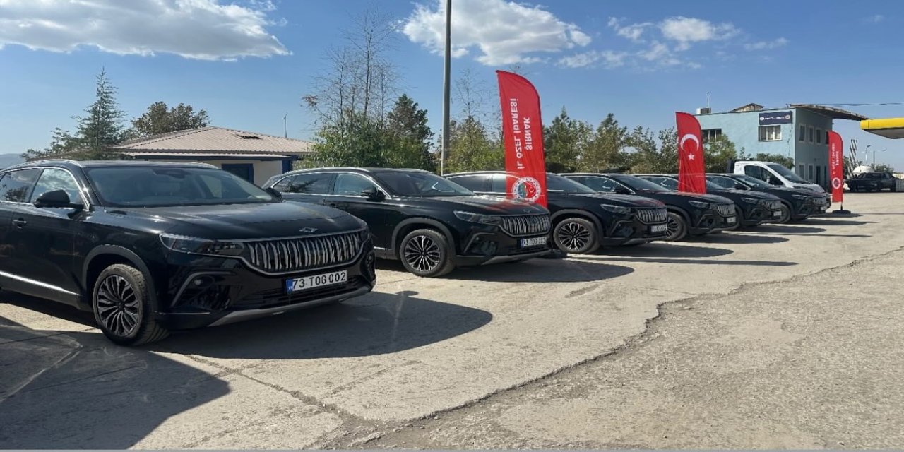 Yerli ve Milli TOGG’lar Şırnak’ta Hizmete Girdi