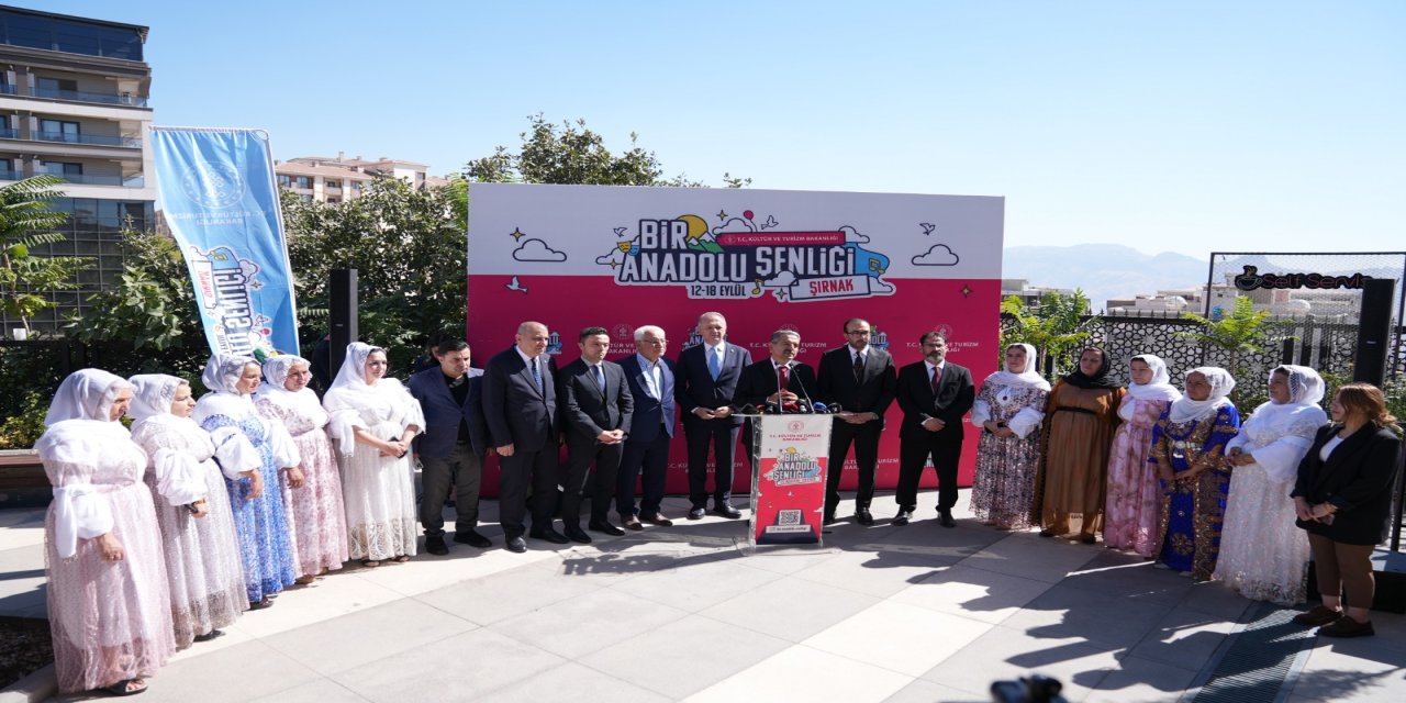 BİR ANADOLU ŞENLİĞİ COŞKUSU ŞIRNAK’TA BAŞLADI