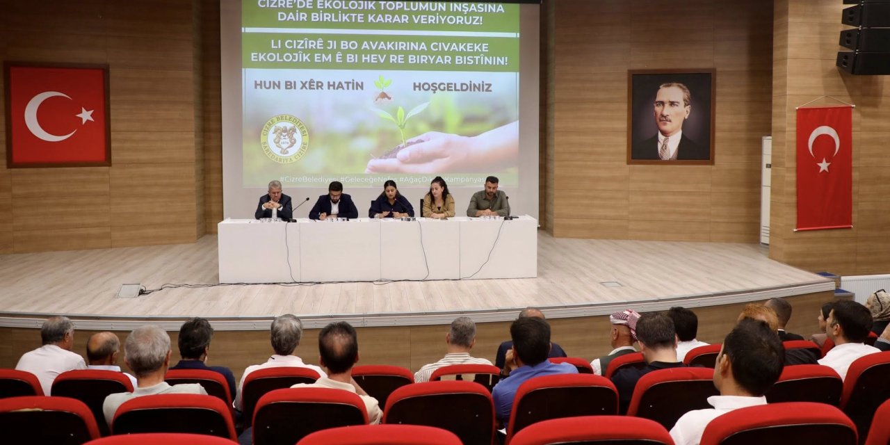 Cizre’nin ekolojik sorunları masaya yatırıldı