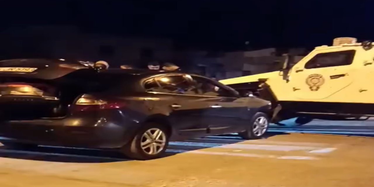 Nusaybin'de Kaza: Zırhlı Polis Aracı Otomobille Çarpıştı